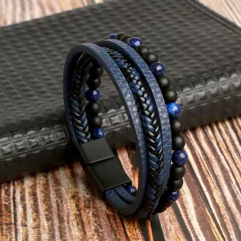Braided Leather bracelet