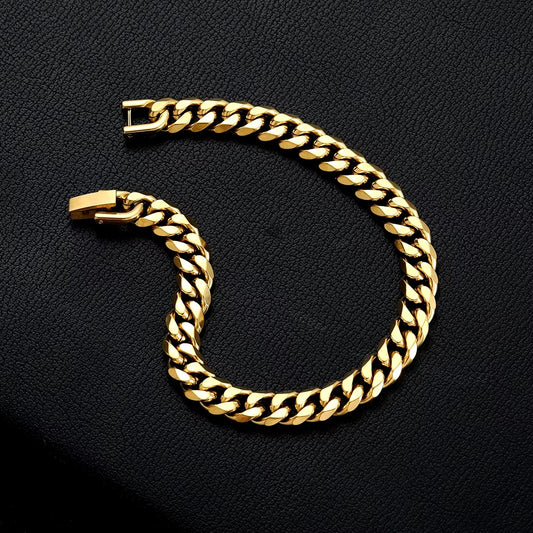 Cuban link bracelet